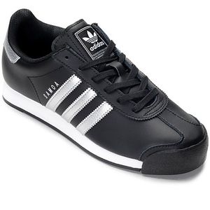 Adidas black Samoa sneakers tennis shoes